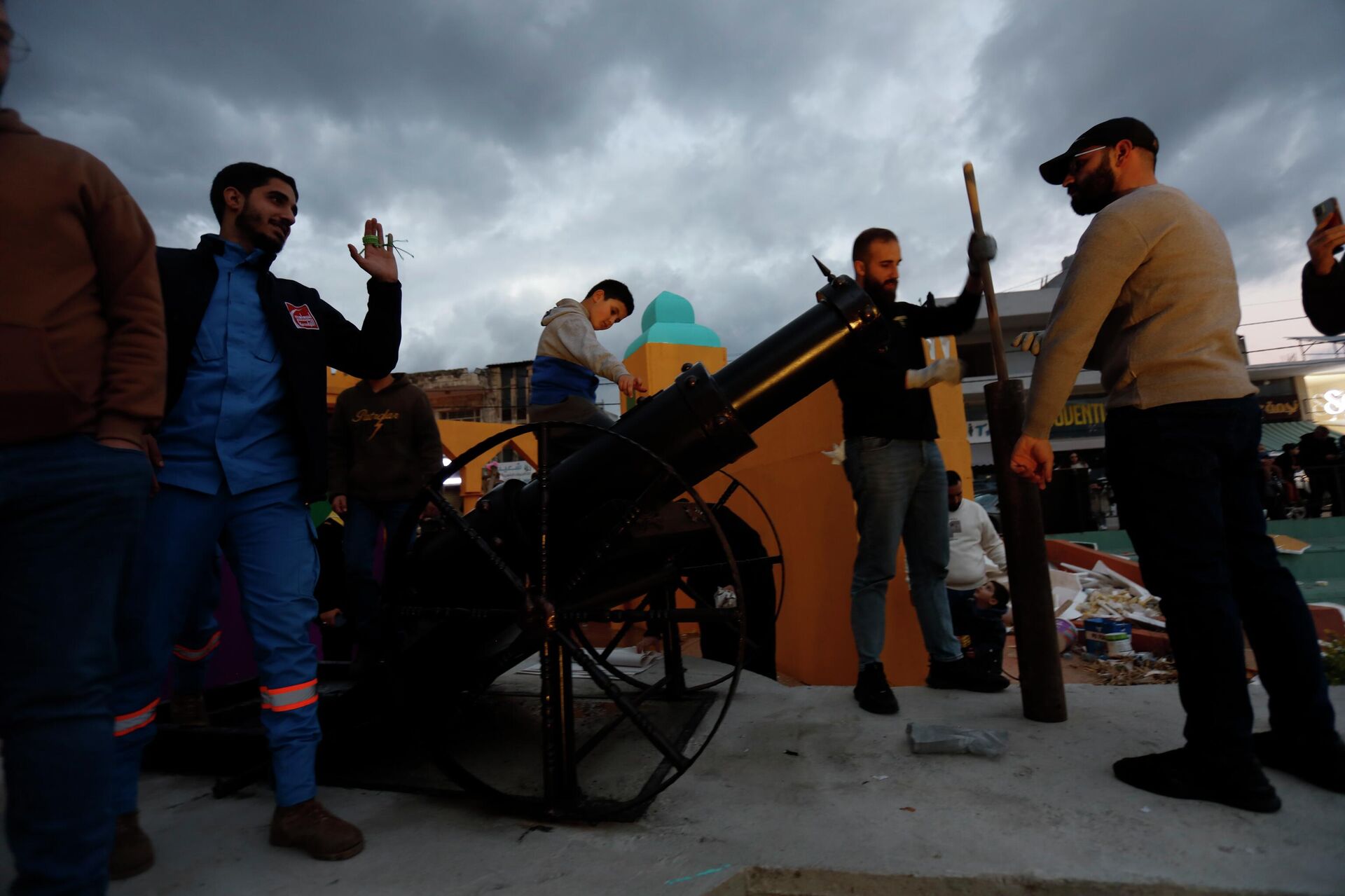 مدفع رمضان النبطية - سبوتنيك عربي, 1920, 25.02.2026