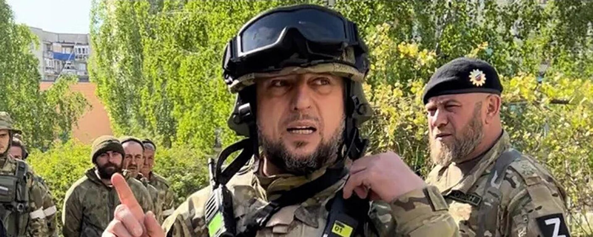 Командир спецназа Ахмат, заместитель командующего 2-го армейского корпуса Народной милиции ЛНР Апты Алаудинов  - سبوتنيك عربي, 1920, 26.02.2026