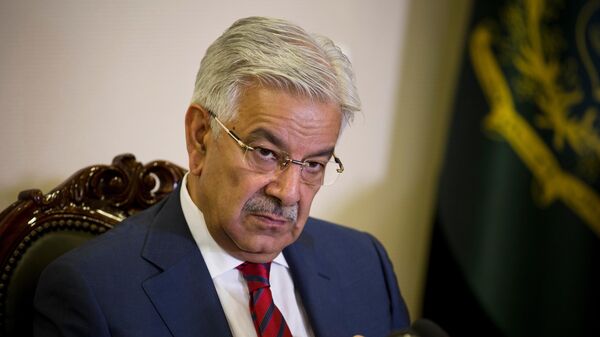 Pakistan's Foreign Minister Khawaja Mohammad Asif - سبوتنيك عربي