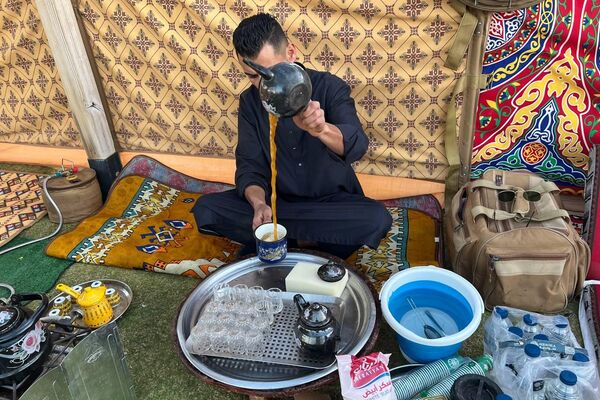 خيمة بني وليد الرمضانية في ليبيا.. 15 عاما من التكافل مع العمالة الوافدة وعابري السبيل - سبوتنيك عربي