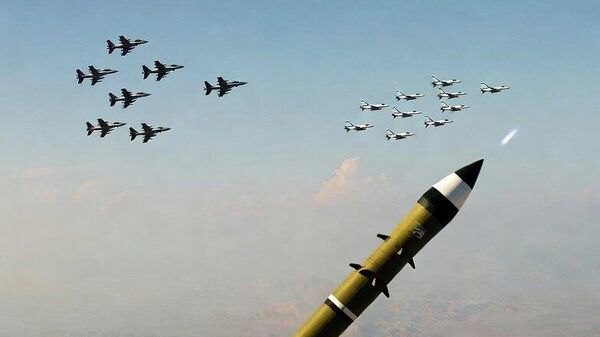 صورة بالذكاء الاصطناعي لمواجهة بين الصواريخ والطائرات الحربية - سبوتنيك عربي