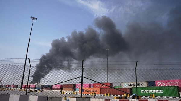 قصف إيراني على دبي - سبوتنيك عربي