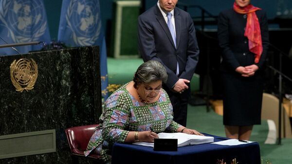 رئيسة بعثة الأمم المتحدة للدعم في ليبيا، هانا تيتيه - سبوتنيك عربي