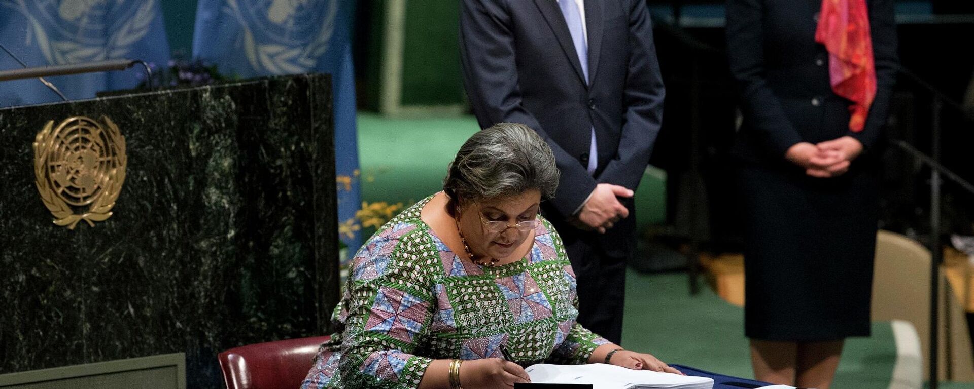 رئيسة بعثة الأمم المتحدة للدعم في ليبيا، هانا تيتيه - سبوتنيك عربي, 1920, 09.03.2026