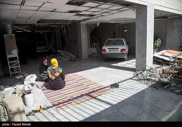 هجوم أمريكي - إسرائيلي على مناطق سكنية في كرمانشاه، إيران - سبوتنيك عربي