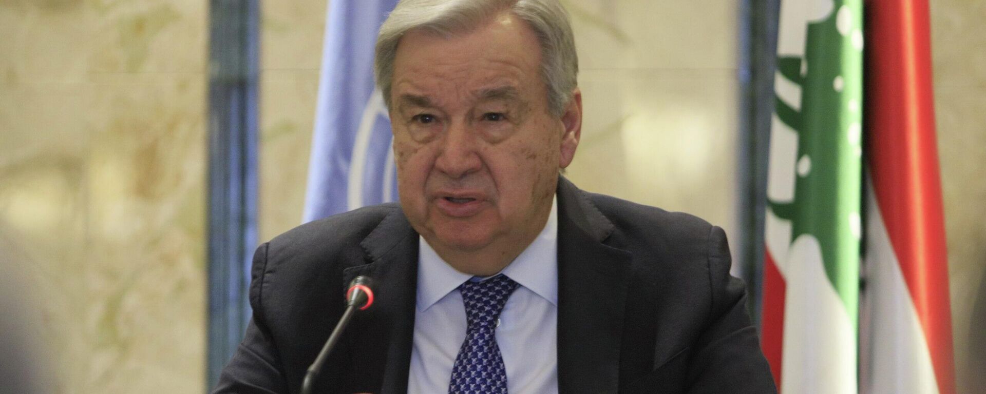 الأمين العام للأمم المتحدة أنطونيو غوتيريش في لبنان  - سبوتنيك عربي, 1920, 14.03.2026
