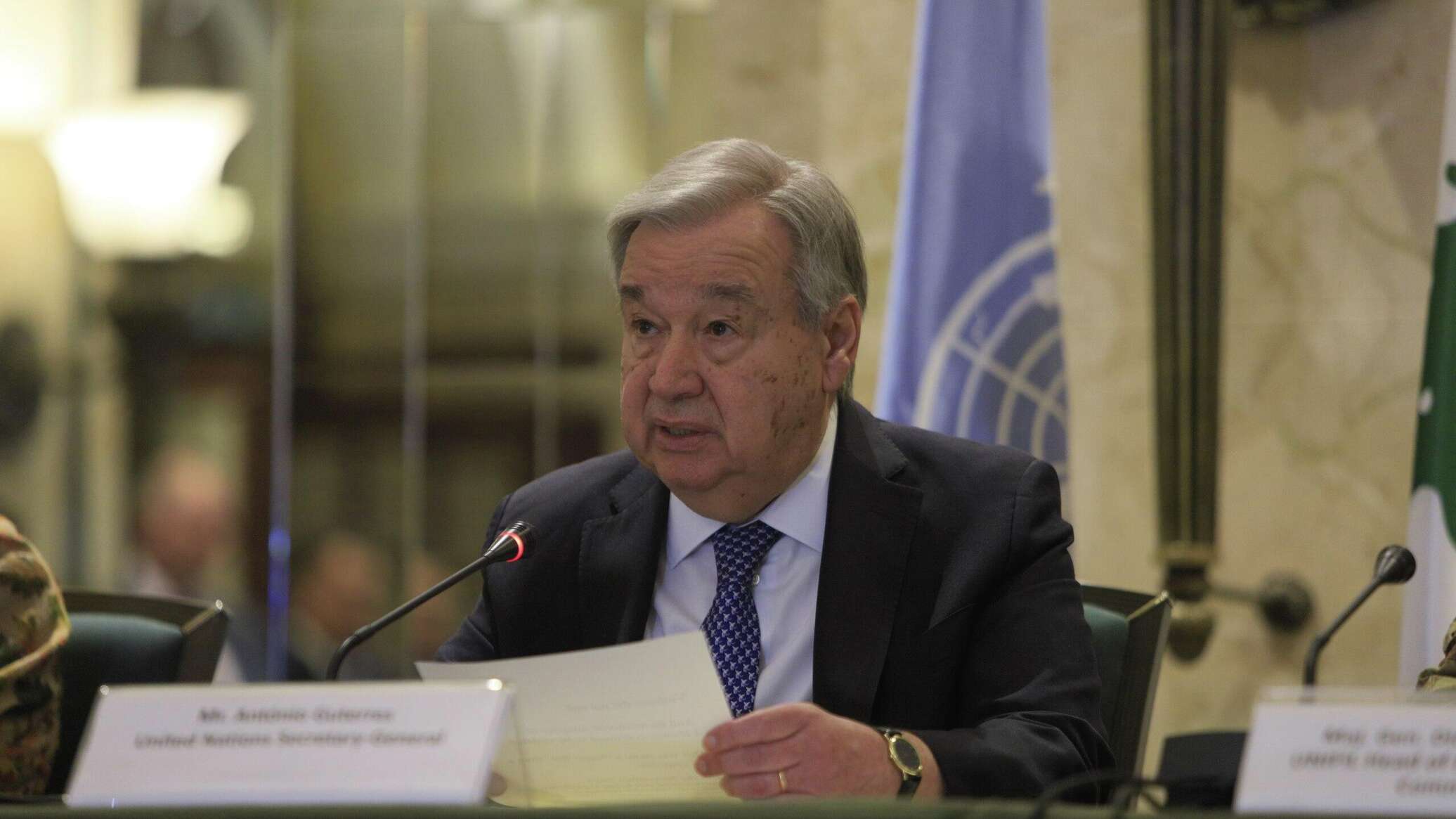 غوتيريش: كلا الطرفين في الشرق الأوسط معرضان لتهم جرائم حرب