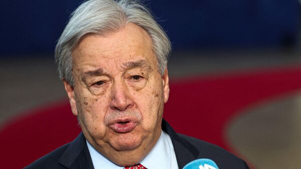 الأمين العام للأمم المتحدة، أنطونيو غوتيريش - سبوتنيك عربي