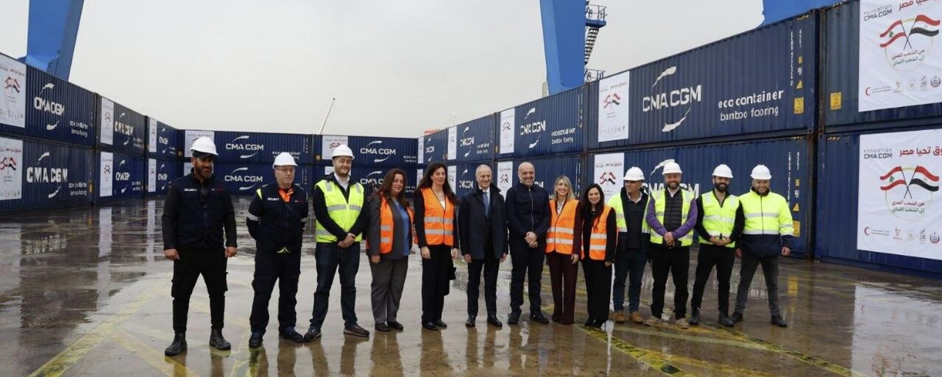 مصر تسلم لبنان 1000 طن من المساعدات الإنسانية لدعم النازحين جراء التصعيد الإسرائيلي - سبوتنيك عربي, 1920, 26.03.2026