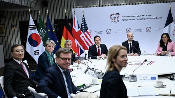 اجتماع وزراء مجموعة السبع، باريس، فرنسا، 27 مارس/ آذار 2026 - سبوتنيك عربي