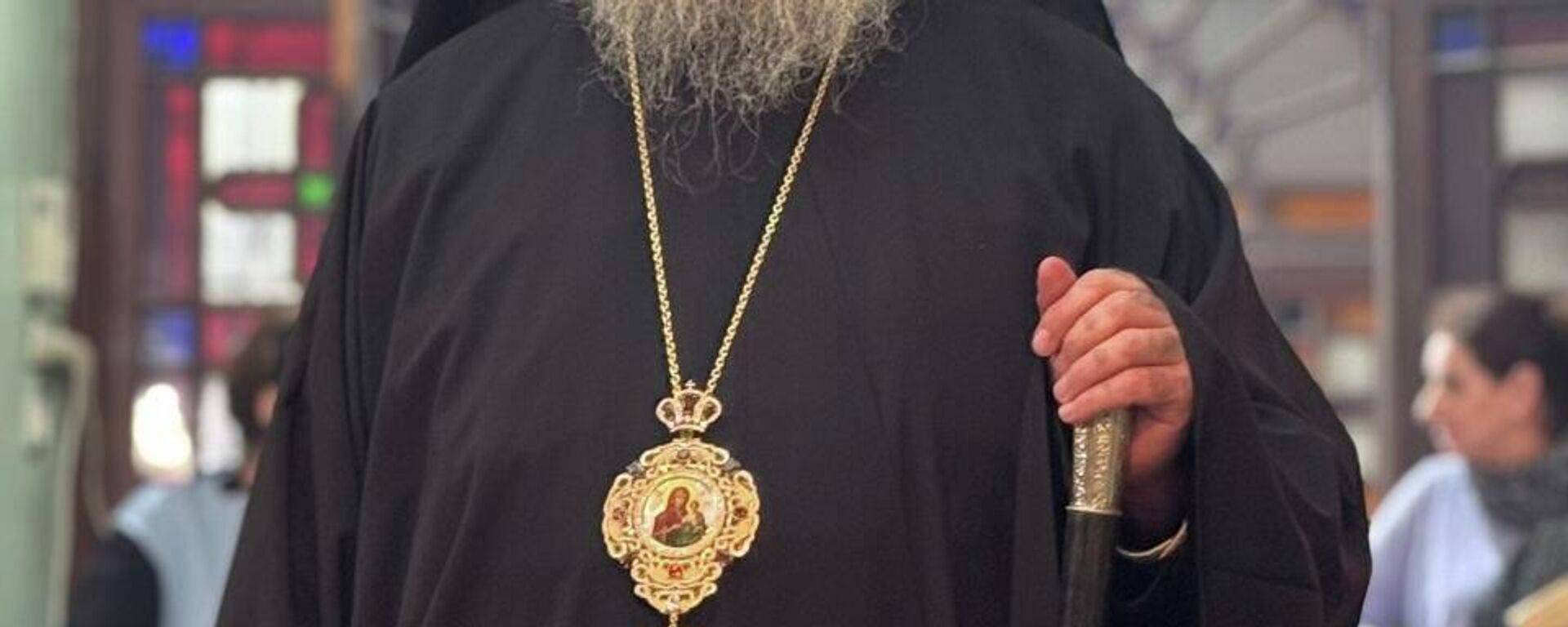 المطران عطا الله حنا رئيس أساقفة سبسطية للروم الأرثوذكس في القدس  مارس 2026  - سبوتنيك عربي, 1920, 29.03.2026