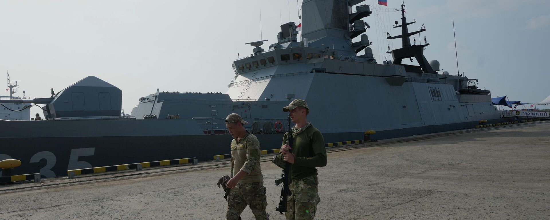 Корвет Громкий в составе отряда кораблей Тихоокеанского флота ВМФ России в Индонезии - سبوتنيك عربي, 1920, 01.04.2026