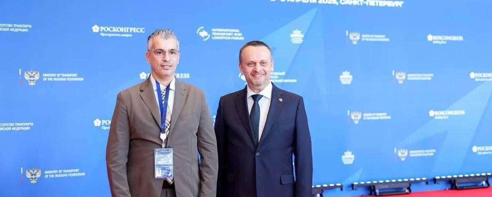 وكيل وزارة المواصلات لشؤون النقل البحري بحكومة الوحدة الوطنية الليبية، وسام الإدريسي إبريل 2026  - سبوتنيك عربي, 1920, 02.04.2026