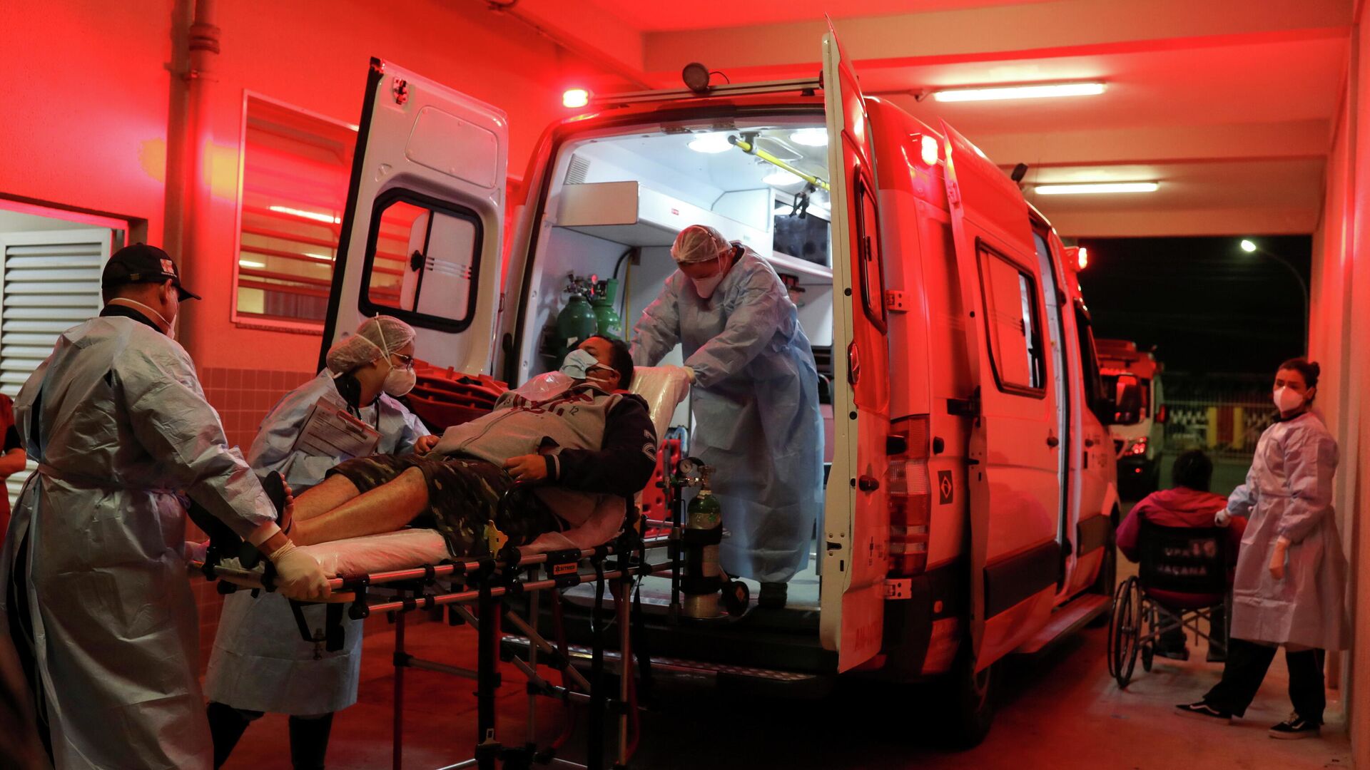 COVID-19 en San Pablo, Brasil - سبوتنيك عربي, 1920, 04.04.2026