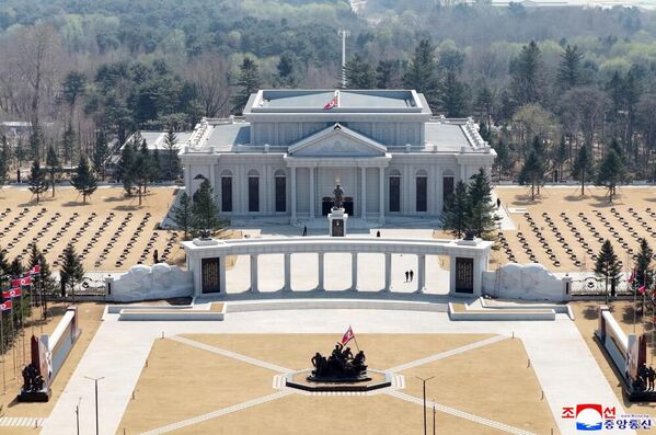 صورة عامة تظهر ضخامة المتحف الذي بات في خواتيمه. - سبوتنيك عربي