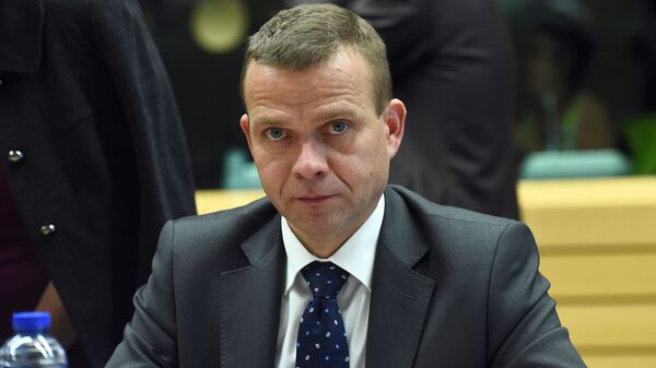 Министр внутренних дел Финляндии Петтери Орпо в Брюсселе - سبوتنيك عربي