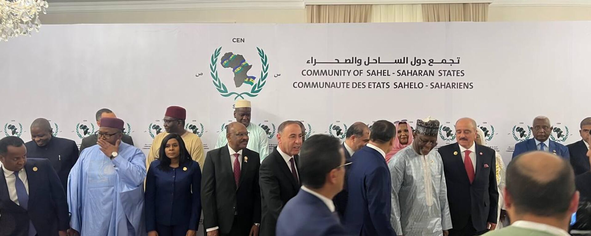 ليبيا تعيد افتتاح مقر تجمع دول الساحل والصحراء في العاصمة طرابلس بحضور وفود أفريقية 2026 - سبوتنيك عربي, 1920, 11.04.2026