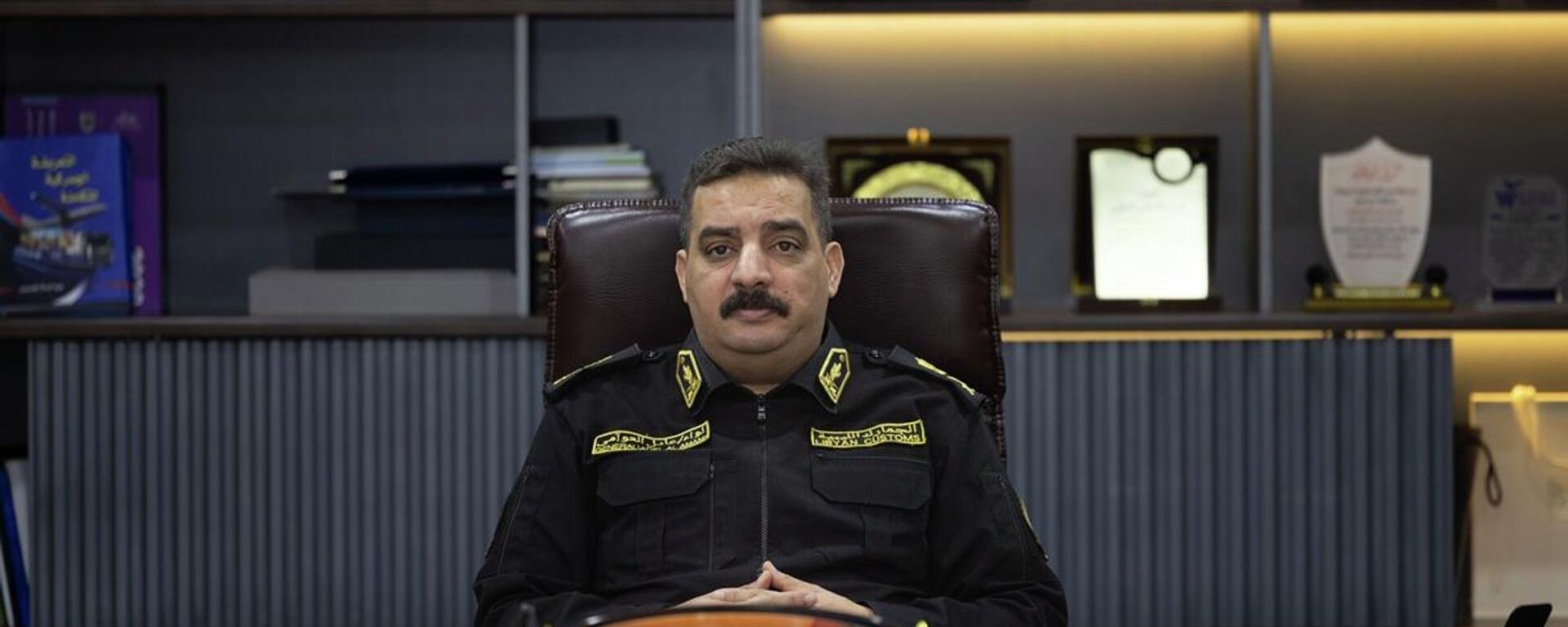 مدير عام مصلحة الجمارك الليبية، اللواء عادل العوامي - سبوتنيك عربي, 1920, 13.04.2026