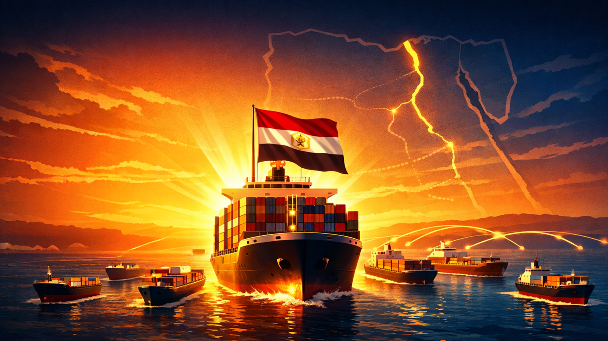 الأسطول التجاري البحري المصري... قدرات كبيرة وخطة واعدة