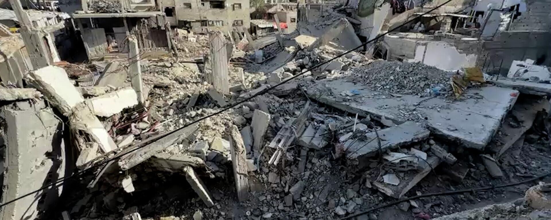 رفات ضحايا غزة تحت الركام.... مصير مجهول يثقل قلوب العائلات 
 - سبوتنيك عربي, 1920, 17.04.2026