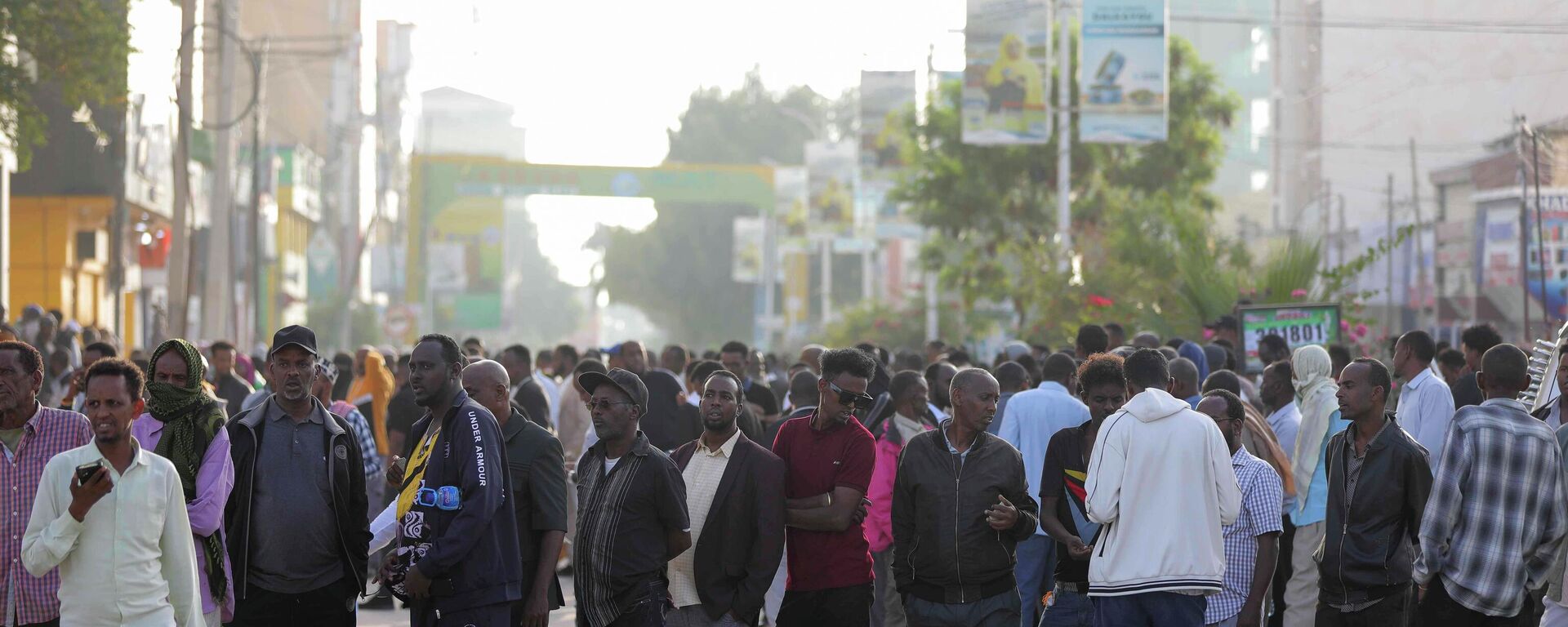 يصطف الناخبون للإدلاء بأصواتهم خلال الانتخابات الرئاسية في صوماليلاند  - سبوتنيك عربي, 1920, 16.04.2026