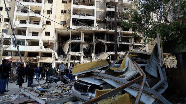 عدسة سبوتنيك ترصد جراح الضاحية الجنوبية لبيروت في اليوم الرابع للهدنة - سبوتنيك عربي