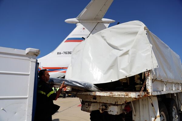 سبوتنيك ترصد لحظة وصول طائرة المساعدات الروسية إلى لبنان  - سبوتنيك عربي