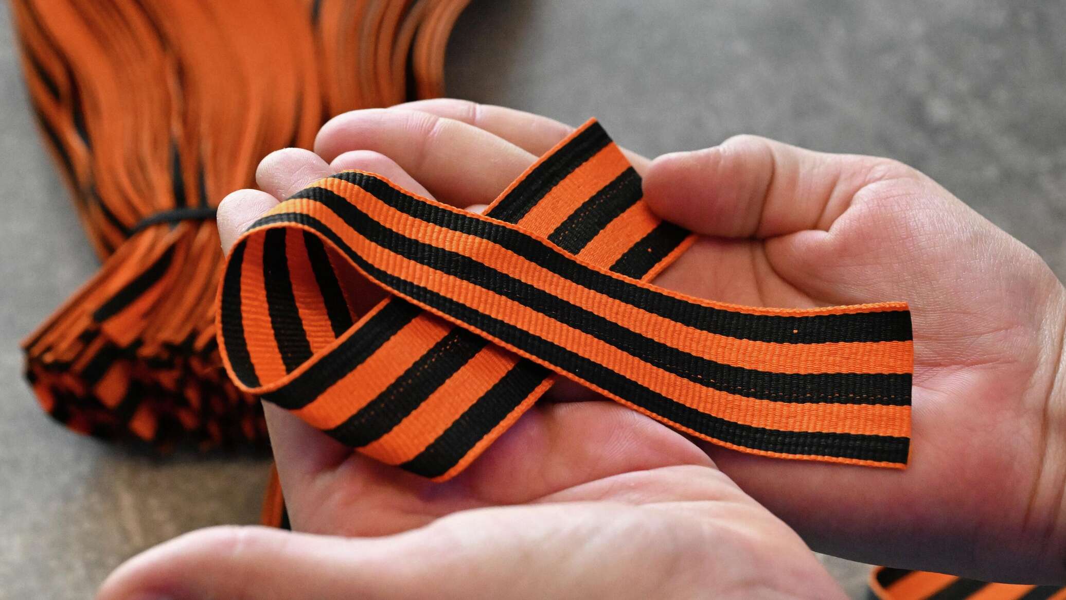 انطلاق حملة "شريط القديس جاورجيوس" في روسيا