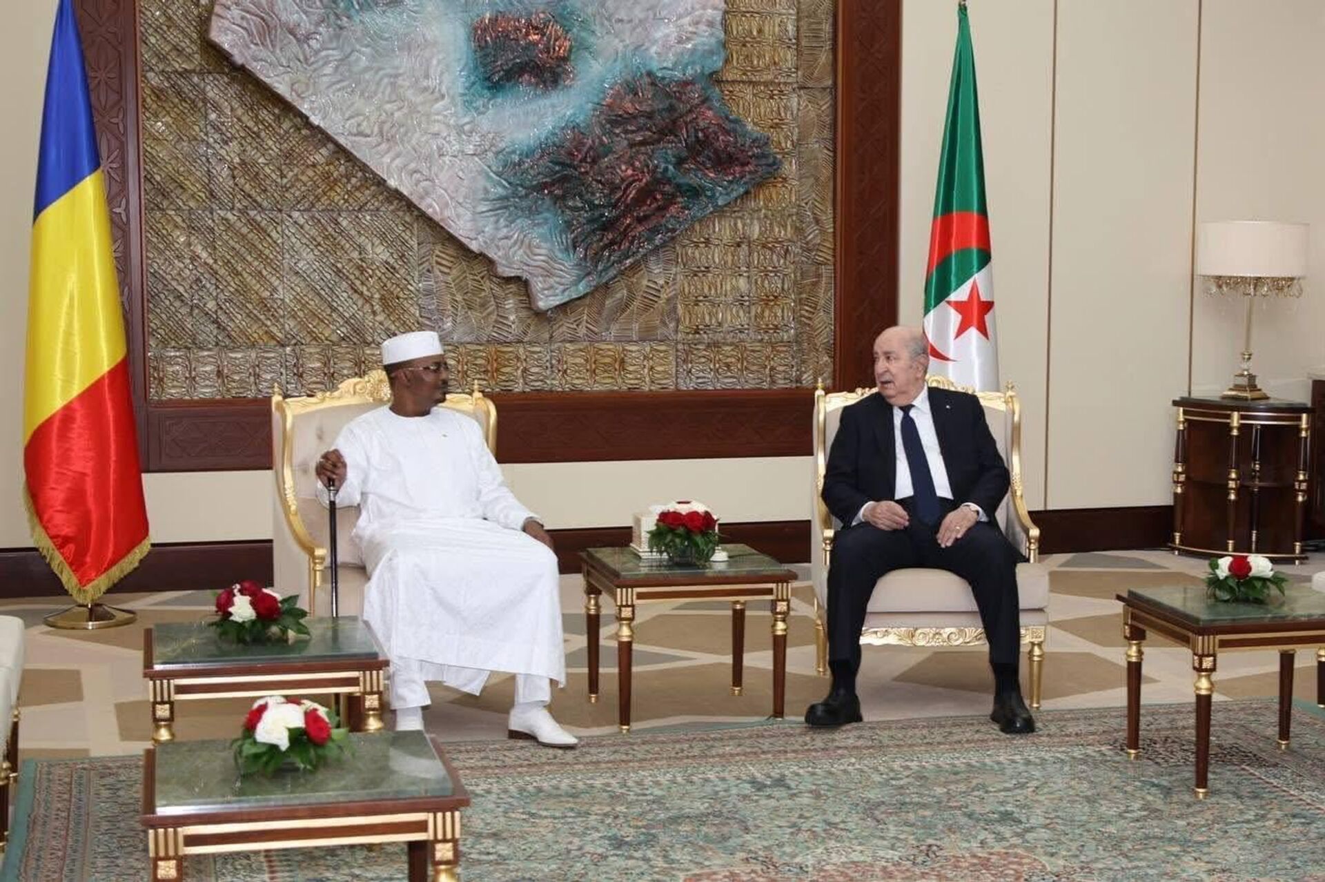 مراسم استقبال السيد رئيس الجمهورية للرئيس التشادي بقصر المرادية، والمباحثات التي جمعت وفدي البلدين - سبوتنيك عربي, 1920, 22.04.2026