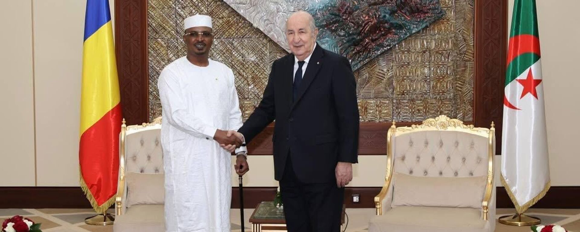 مراسم استقبال السيد رئيس الجمهورية للرئيس التشادي بقصر المرادية، والمباحثات التي جمعت وفدي البلدين - سبوتنيك عربي, 1920, 22.04.2026