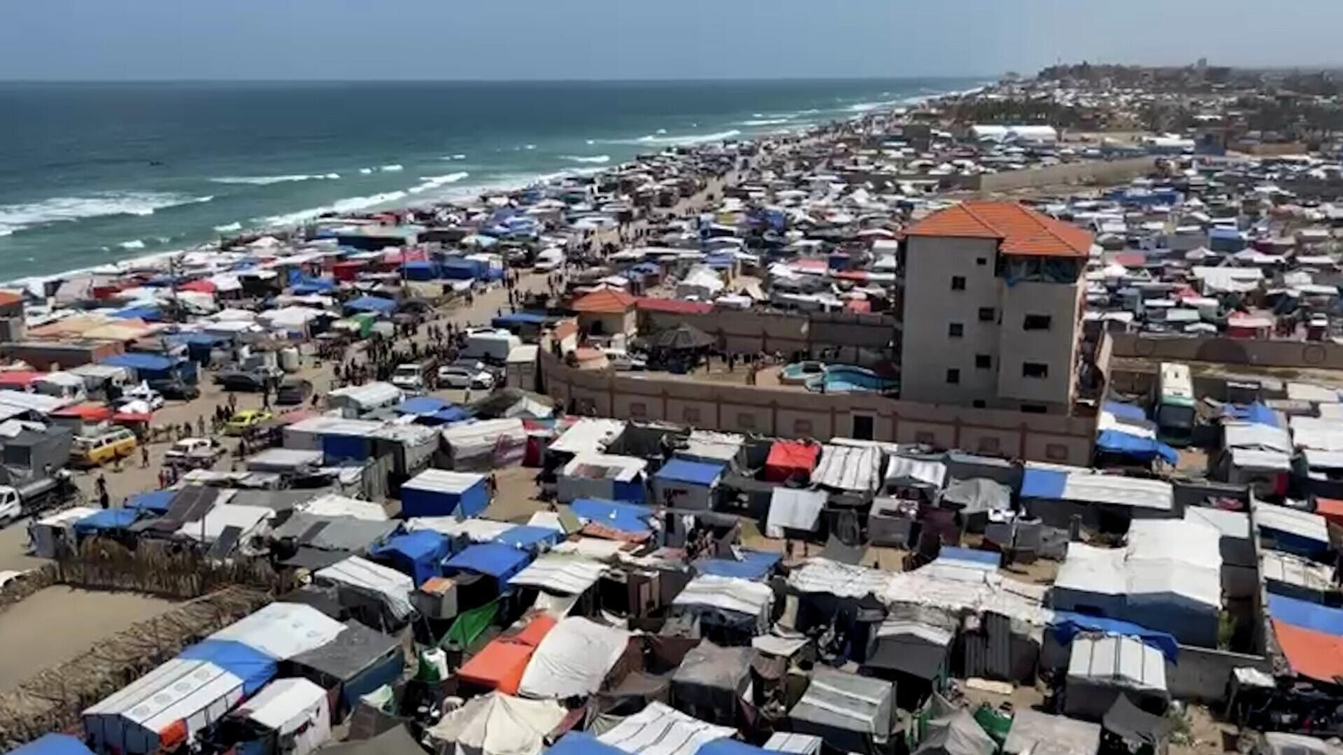 خلف الخط الأصفر بيوت تختفي وحدود تٌرسم والنازحون في غزة يتمسكون بحلم العودة   - سبوتنيك عربي, 1920, 28.04.2026