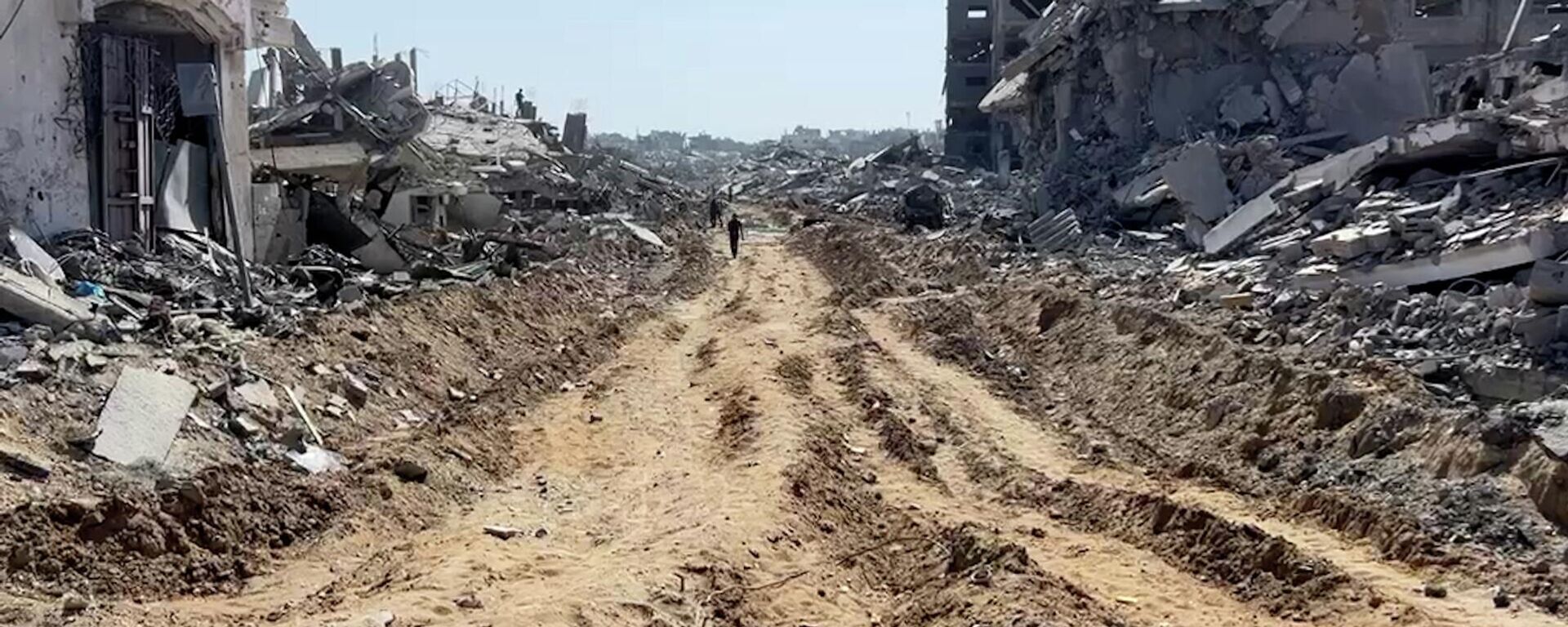 خلف الخط الأصفر بيوت تختفي وحدود تٌرسم والنازحون في غزة يتمسكون بحلم العودة   - سبوتنيك عربي, 1920, 29.04.2026