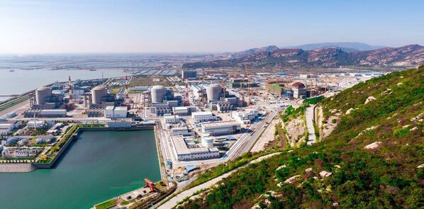 لقطة عامة تظهر محطة "تيانوان" للطاقة النووية. - سبوتنيك عربي