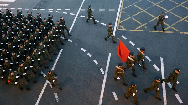 Репетиция военного парада в Москве в честь 81-летия Победы в Великой Отечественной войне - سبوتنيك عربي