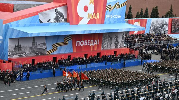 Военный парад в Москве в честь 81-й годовщины Победы в Великой Отечественной войне - سبوتنيك عربي