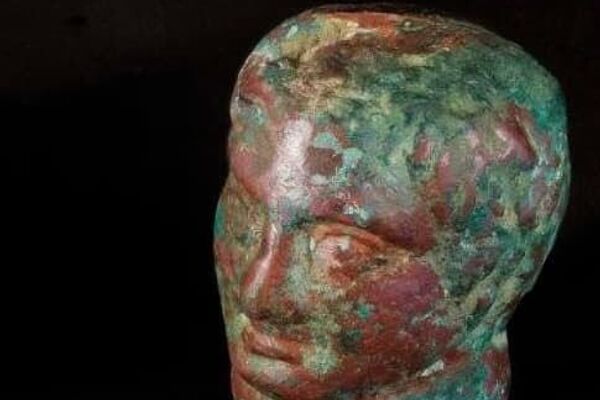 جانب من بعض الآثار اليمنية المنهوبة والتي يتم عرضها في مزادات غربية وأمريكية - سبوتنيك عربي