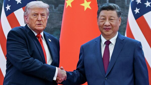 特朗普和习近平 - سبوتنيك عربي