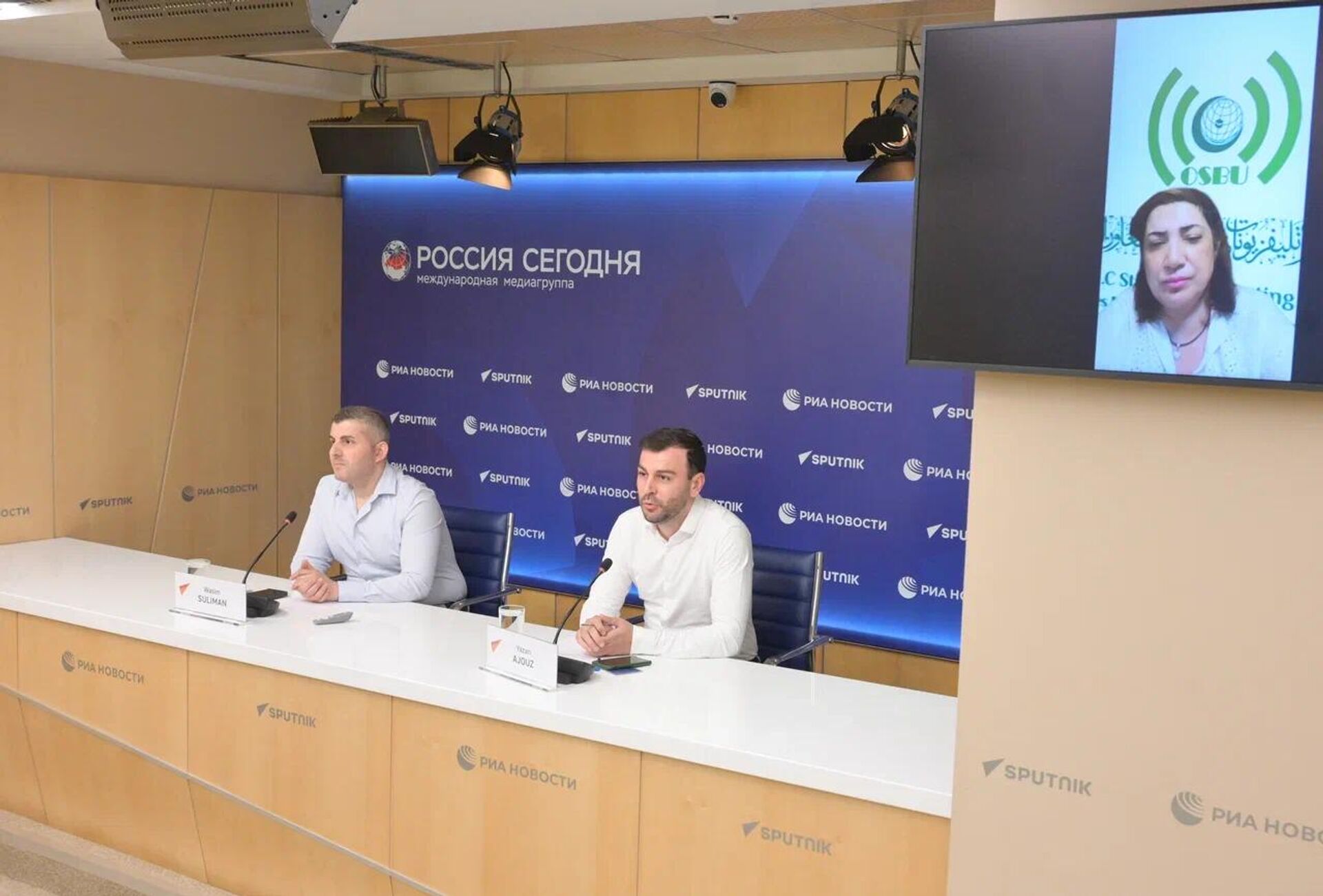 سبوتنيك وأوسبو تنظمان ورشة عمل حول أساليب كتابة الأخبار للمواقع الإلكترونية ووسائل التواصل سبوتنيك وأوسبو تنظمان ورشة عمل حول أساليب كتابة الأخبار للمواقع الإلكترونية ووسائل التواصل - سبوتنيك عربي, 1920, 19.05.2026