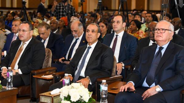 وزير الخارجية المصري بدر عبد العاطي في احتفالية بمناسبة “يوم أفريقيا” بمقر جامعة القاهرة، 23 مايو 2026  - سبوتنيك عربي