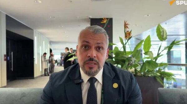 المدير بالنيابة لمركز الاتحاد الأفريقي لمكافحة الإرهاب، إدريس منير لعلالي - سبوتنيك عربي