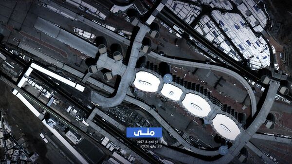 الأقمار الصناعية ترصد مشعر منى خلال موسم الحج 2026، المملكة العربية السعودية - سبوتنيك عربي