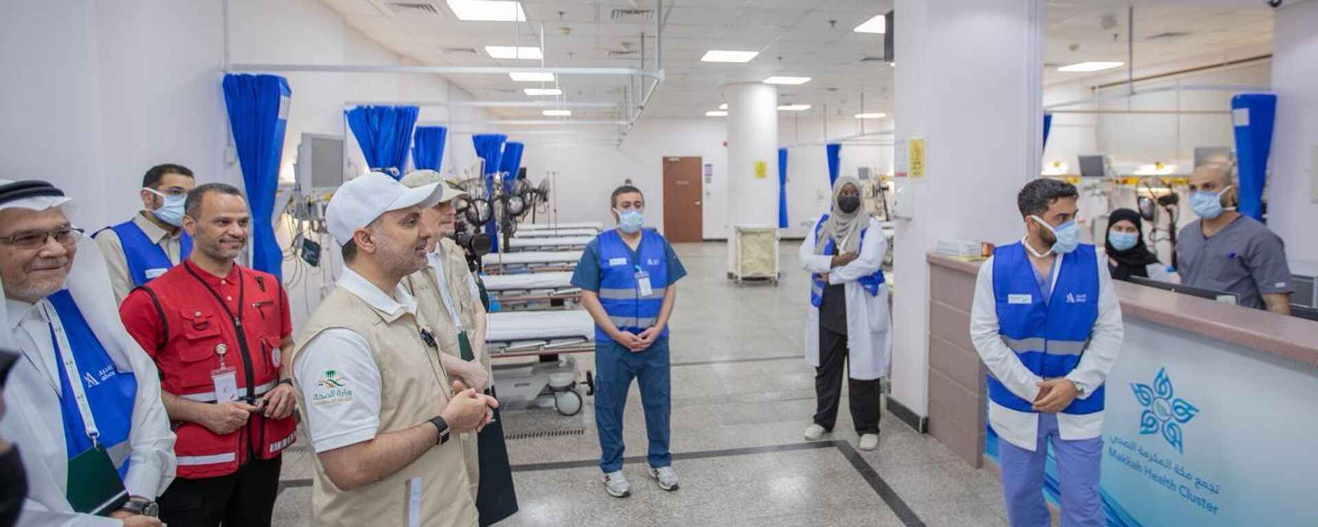 وزير الصحة السعودي، فهد بن عبد الرحمن الجلاجل، يقف ميدانيا على جاهزية المنشآت الصحية بالمشاعر المقدسة خلال موسم حج 2026 - سبوتنيك عربي, 1920, 30.05.2026