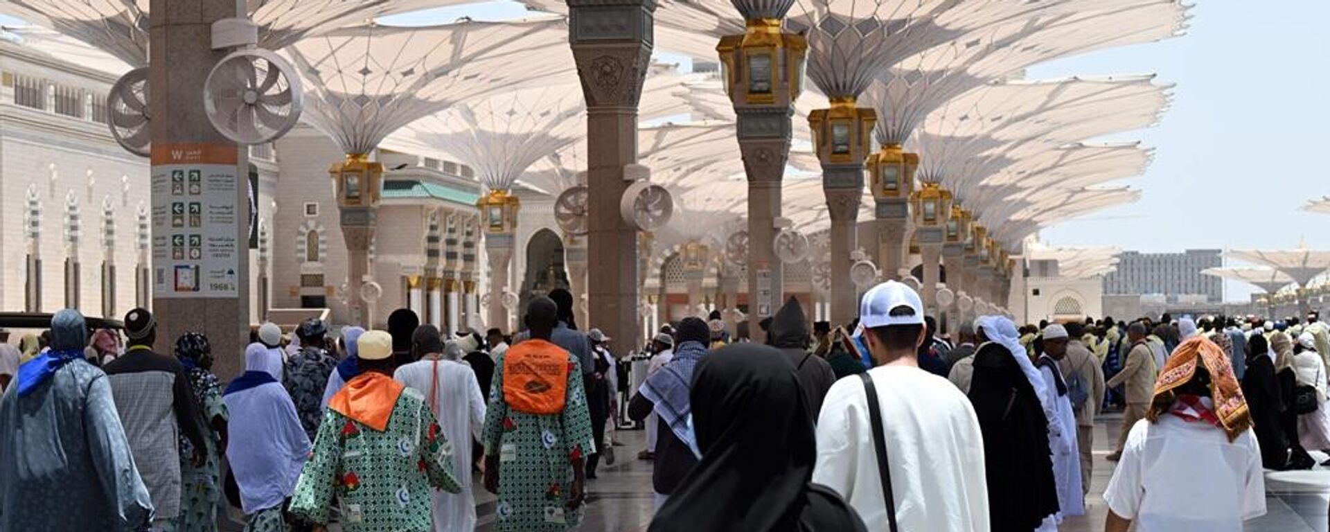 المسجد النبوي، المدينة المنورة، المملكة العربية السعودية المسجد النبوي، المدينة المنورة، المملكة العربية السعودية - سبوتنيك عربي, 1920, 31.05.2026
