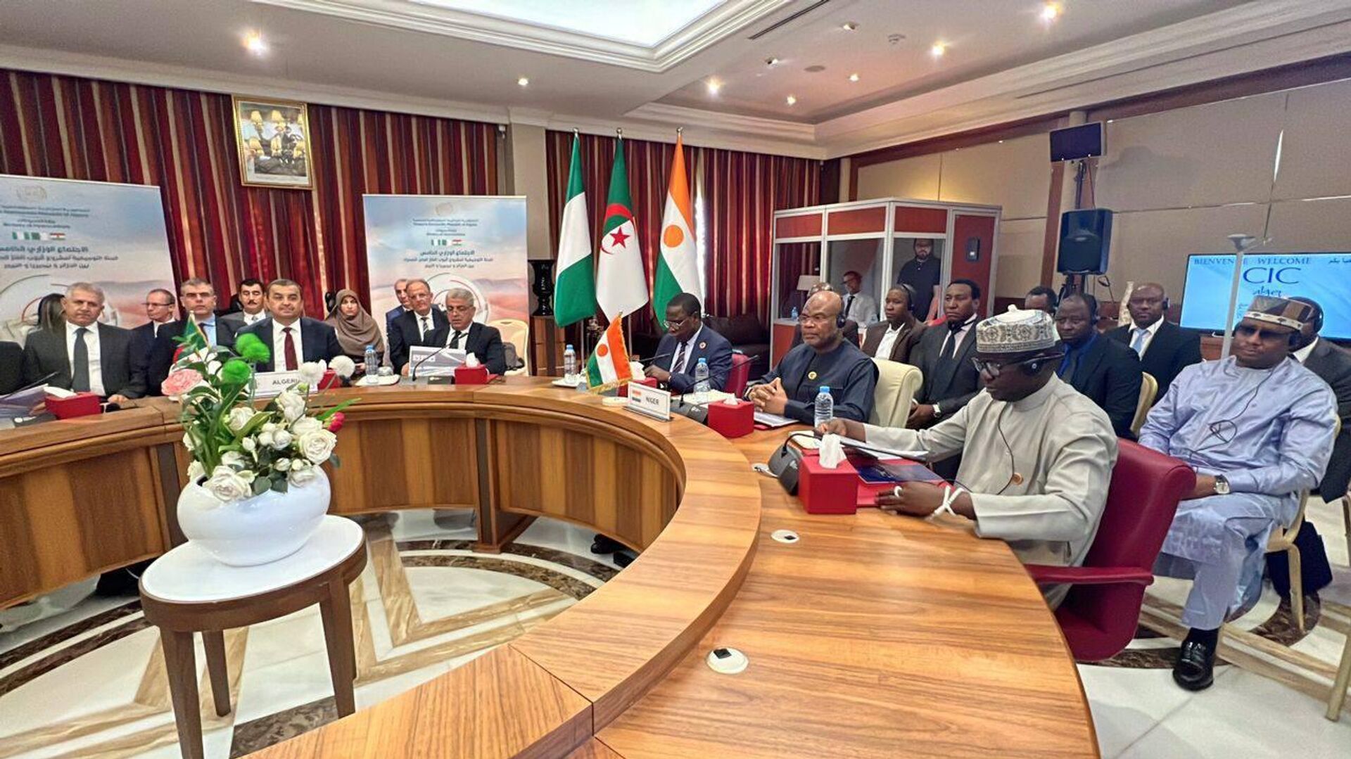 أعمال الاجتماع الوزاري الخامس للجنة التوجيهية لمشروع أنبوب الغاز العابر للصحراء أعمال الاجتماع الوزاري الخامس للجنة التوجيهية لمشروع أنبوب الغاز العابر للصحراء - سبوتنيك عربي, 1920, 03.06.2026