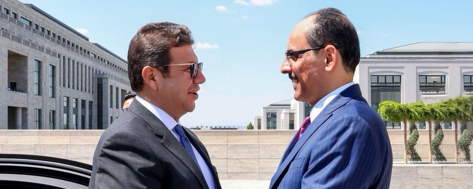 رئيس المخابرات العامة المصرية اللواء حسن رشاد يلتقي رئيس الاستخبارات التركية إبراهيم قالن - سبوتنيك عربي, 1920, 30.06.2026