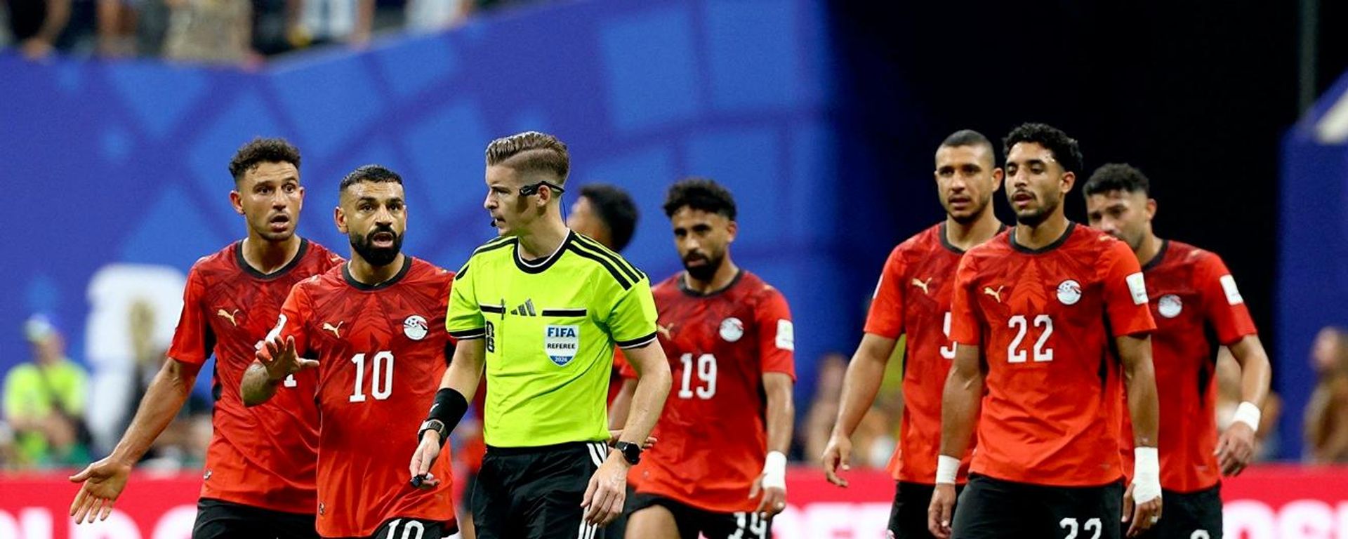  الحكم الفرنسي، فرانسوا ليتيكسييه، خلال مبارة مصر والأرجنتين في دور الـ16 لبطولة كأس العالم، أتلانتا، جورجيا، الولايات المتحدة، 7 يوليو/ تموز 2026 - سبوتنيك عربي, 1920, 13.07.2026