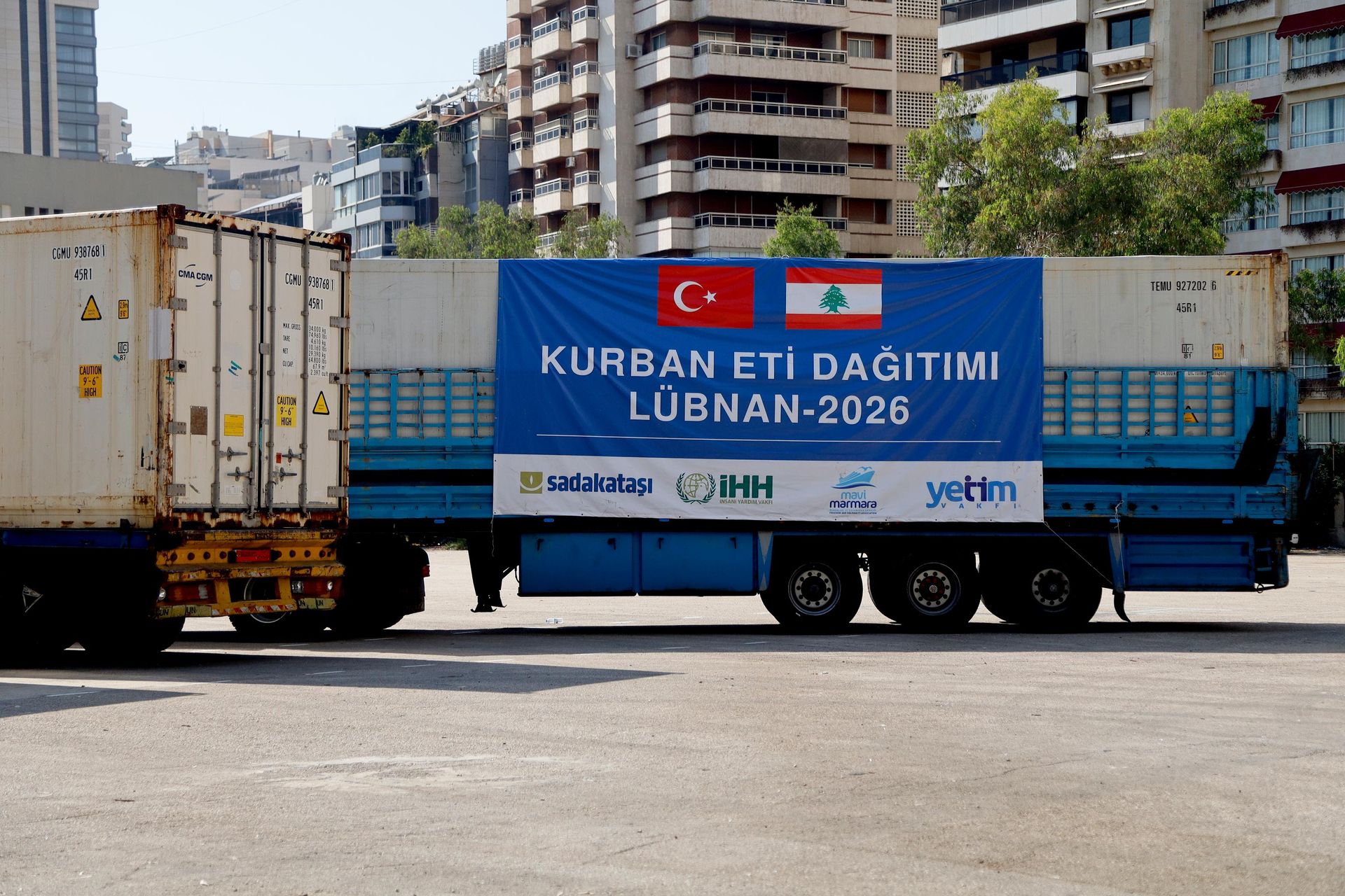 لبنان يتسلم 280 طنا من اللحوم كمساعدات تركية لـ 140 ألف عائلة لبنان يتسلم 280 طنا من اللحوم كمساعدات تركية لـ 140 ألف عائلة - سبوتنيك عربي, 1920, 03.08.2026