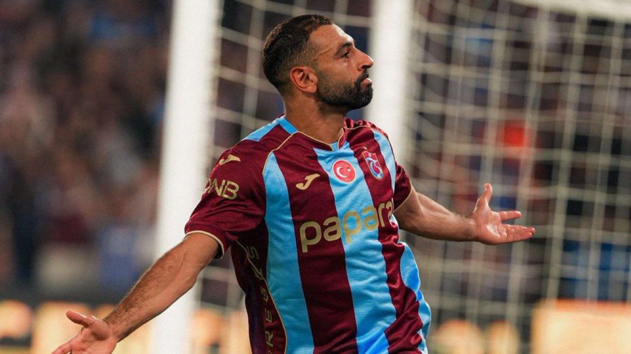 صلاح يفتتح سجله التهديفي مع "طرابزون سبور" ويقوده للفوز في الدوري التركي