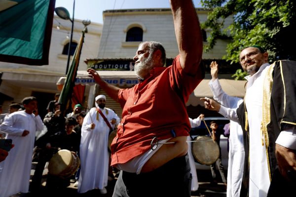 احتفالات عيد المولد النبوي في صيدا جنوبي لبنان - سبوتنيك عربي