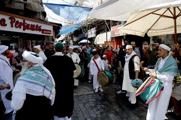 احتفالات عيد المولد النبوي في صيدا جنوبي لبنان - سبوتنيك عربي